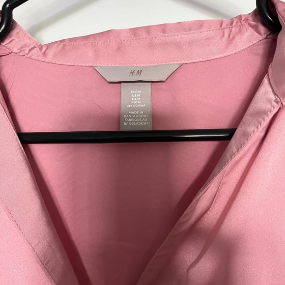 Pink Satin Shirt - Picture 2 of 3